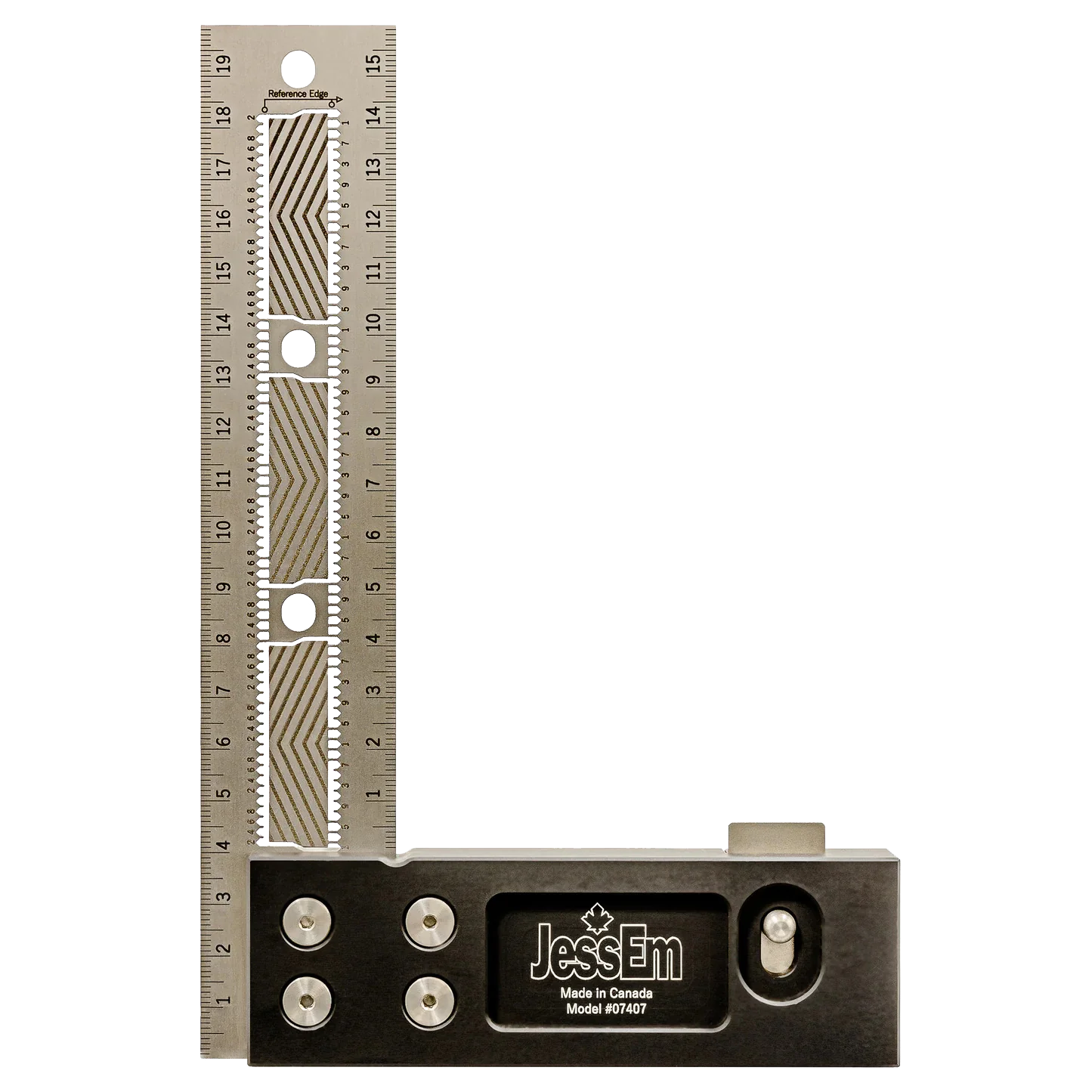 Edelstahl-Präzisionswinkel Flex Grip 200 mm | JessEm