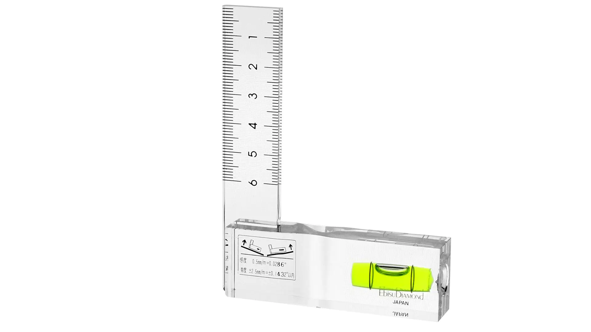 Anschlagwinkel ganz aus Acryl