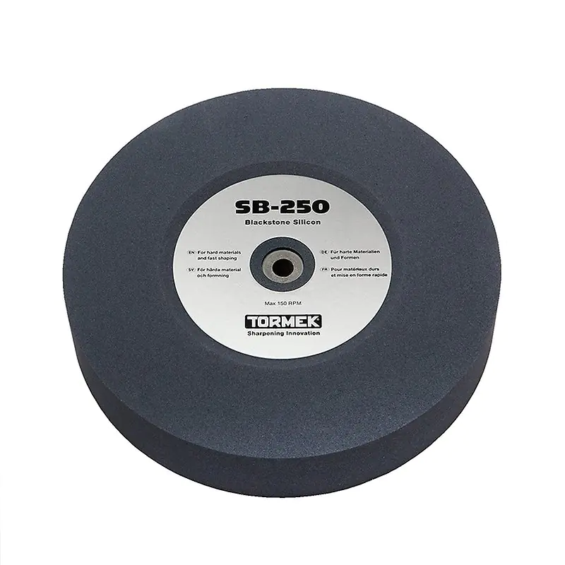 SB-250 Blackstone Silicon Wasserschleifstein Korn 220 fuer Tormek 2006 und T7 (gross) D = 250 mm SB-250 Blackstone Silicon Wasserschleifstein Korn 220 fuer Tormek 2006 und T7 (gross) D = 250 mm