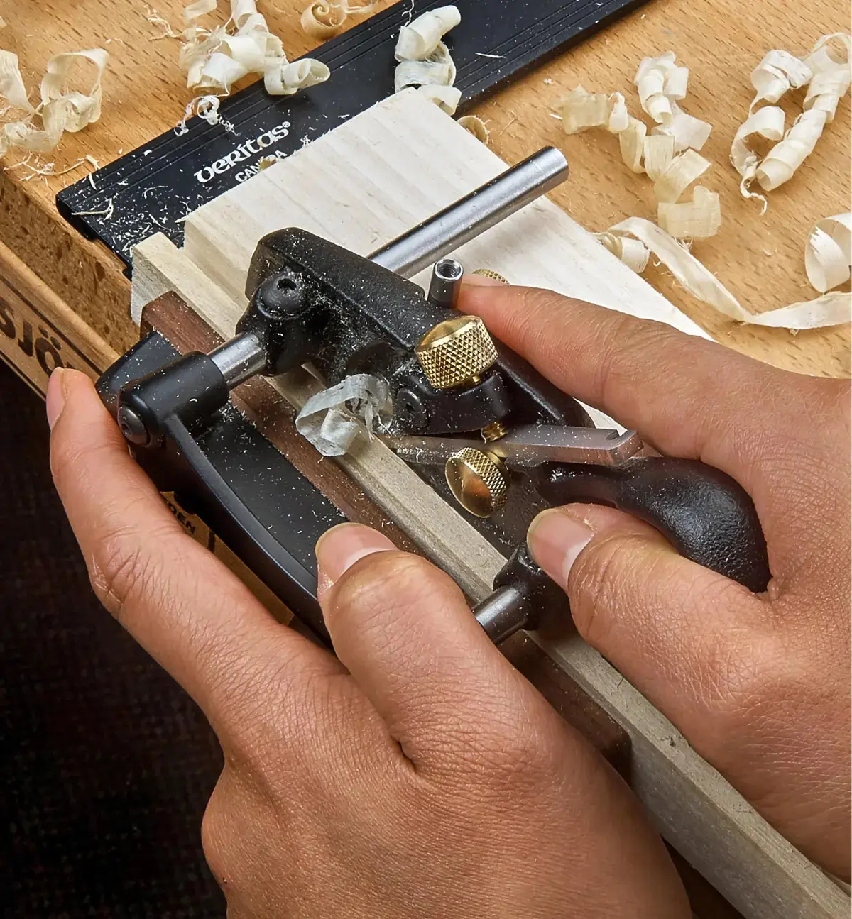 VERITAS Box-Maker’s Plow Plane - für Rechtshänder