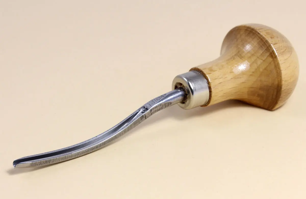 Microeisen gebogen Stich 11 - 4 mm STUBAI