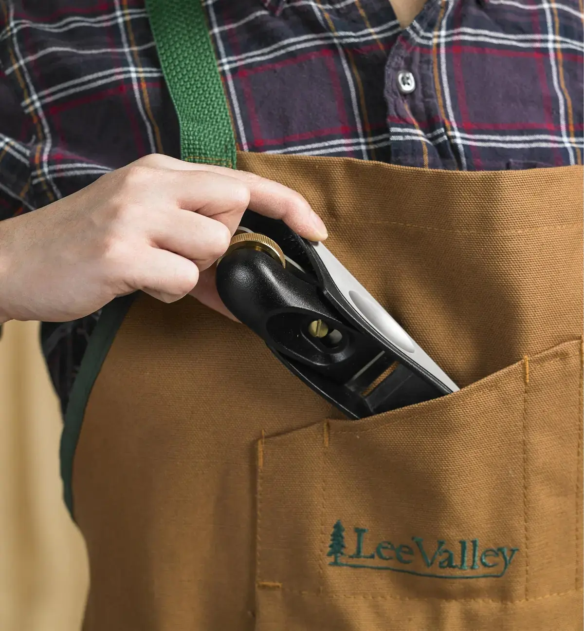 Kleiner Blockhobel Kohlenstoffstahleisen 1-1/4 in. (32 mm) (Apron Plane) VERITAS