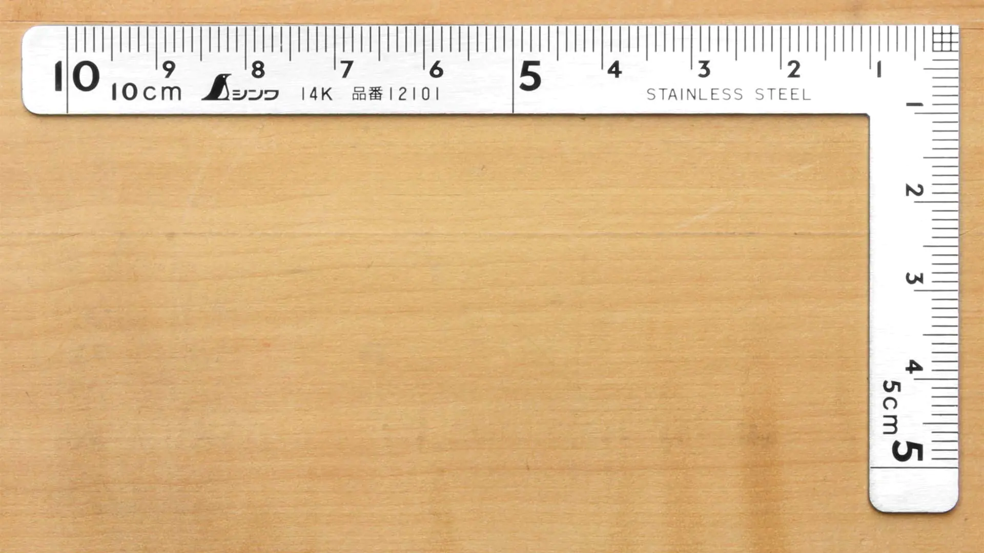 SHINWA Mini-Flachwinkel 10 x 5 cm