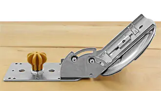 Einstellung 45° für Fasenschnitte rechts