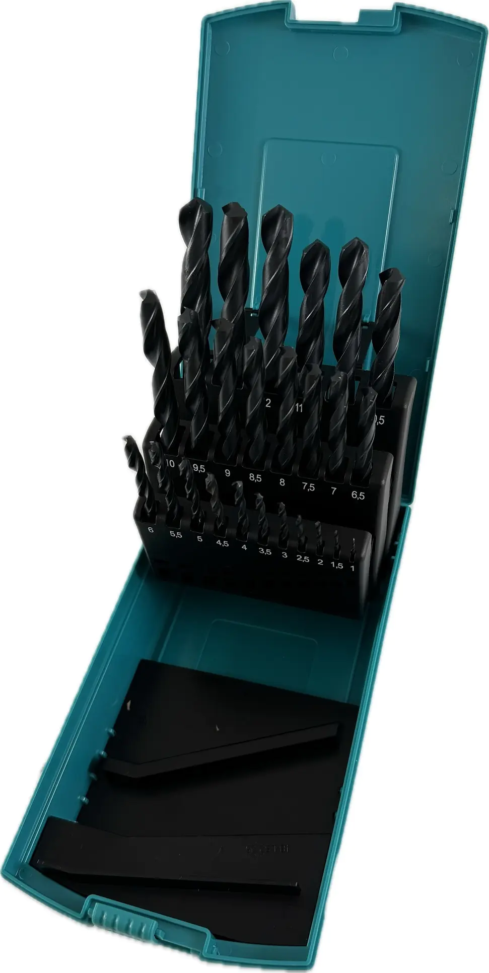 HSS Spiralbohrer-Satz 1,0 - 13,0 mm steigend um 0,5 mm (25 Stück)