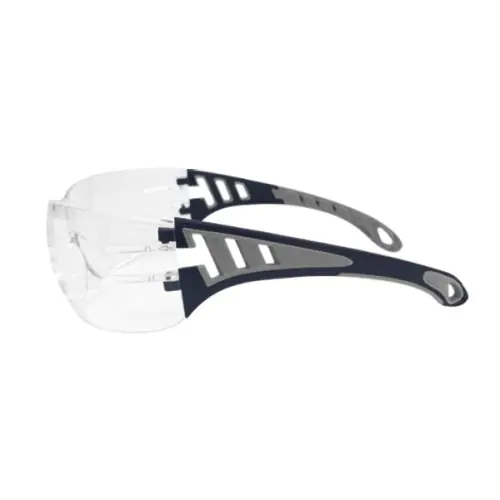 Schutzbrille EVO transparant schwarz/grau