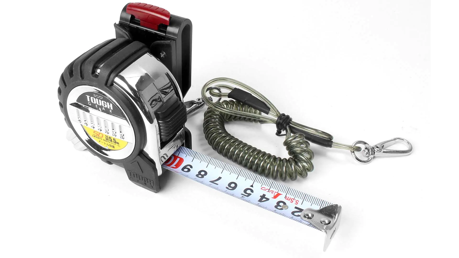 Taschenbandmaß TOUGH GEAR SD mit Halter