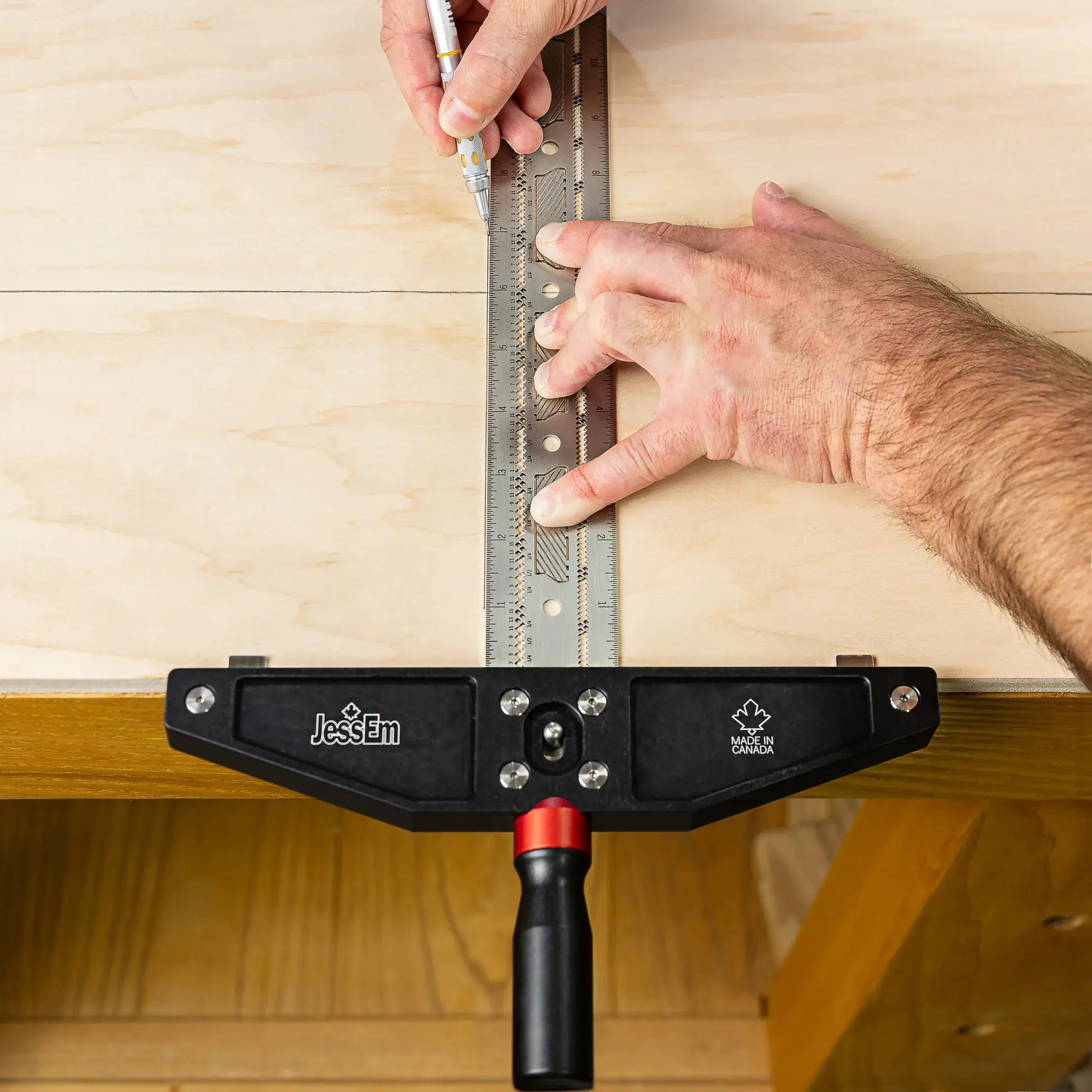 Sword Präzisions-T-Anschlagwinkel 300 mm  "Cutlass" JessEm