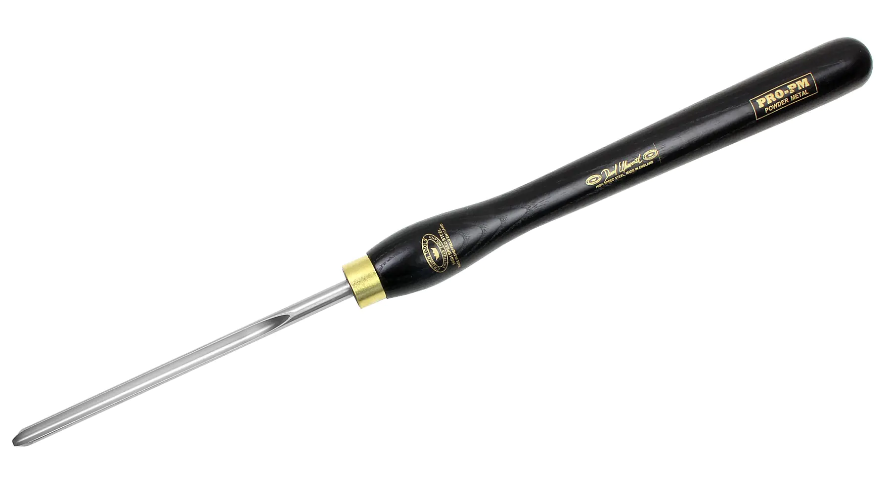 Pro-PM ELLSWORTH Schwere Schalenroehre 10 mm mit schwarzem Eschenheft 406 mm CROWN Pro-PM ELLSWORTH Schwere Schalenroehre 10 mm mit schwarzem Eschenheft 406 mm CROWN