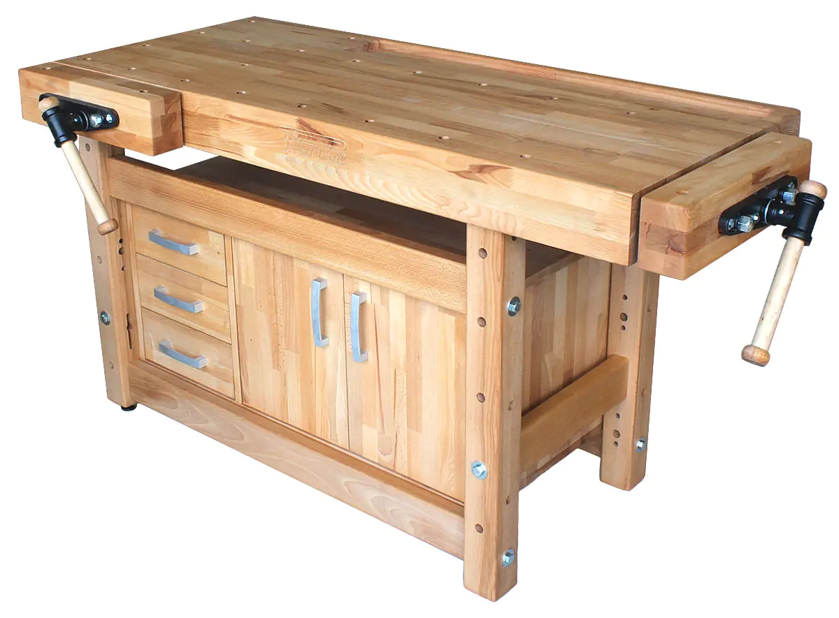 Hobelbank PROFI 1500 mit Unterschrank