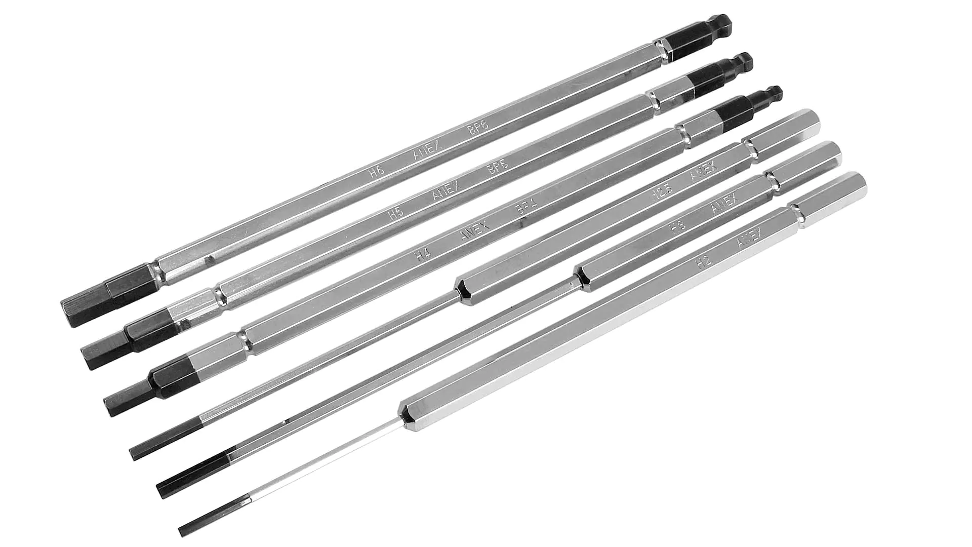 Super Action Grip Schraubendreher mit 6 Hex Bits ANEX Super Action Grip Schraubendreher mit 6 Hex Bits ANEX