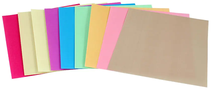 Alox Finishing Film Blattgröße 230 x 280 mm, mit selbstklebender Rückseite