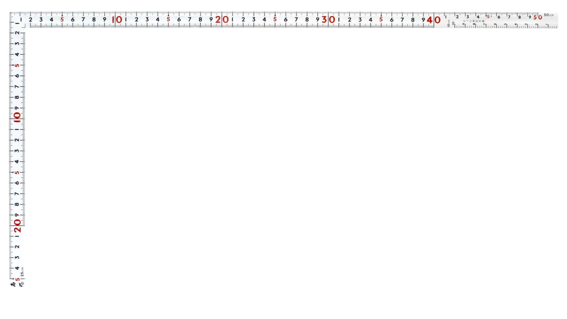 Japanischer Zimmermannswinkel flexibel 50 x 25 cm weiß pulverbeschichtet Japanischer Zimmermannswinkel flexibel 50 x 25 cm weiß pulverbeschichtet