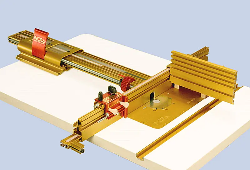 Standard Fräsanschlagsystem METRISCHE Version (LS Positioner Standard System) INCRA