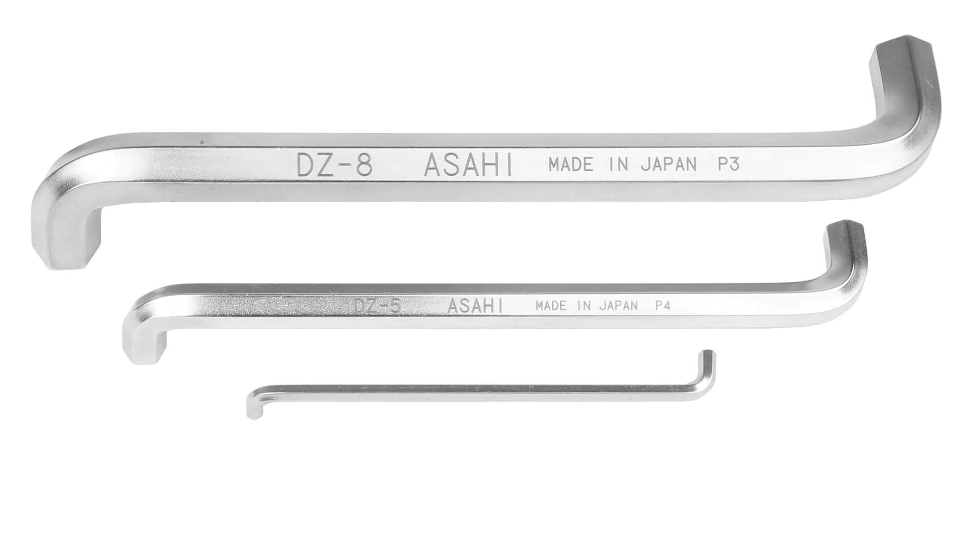 ASAHI Winkelschlüssel kurz mit zwei extra kurzen Schenkeln