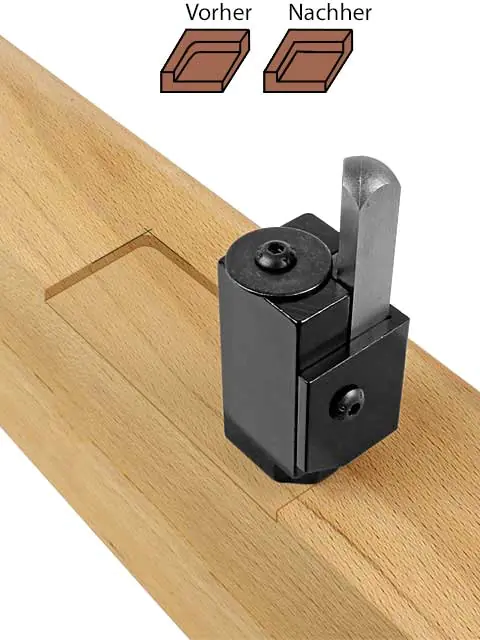 Eckenausstecheisen (Corner Chisel)
