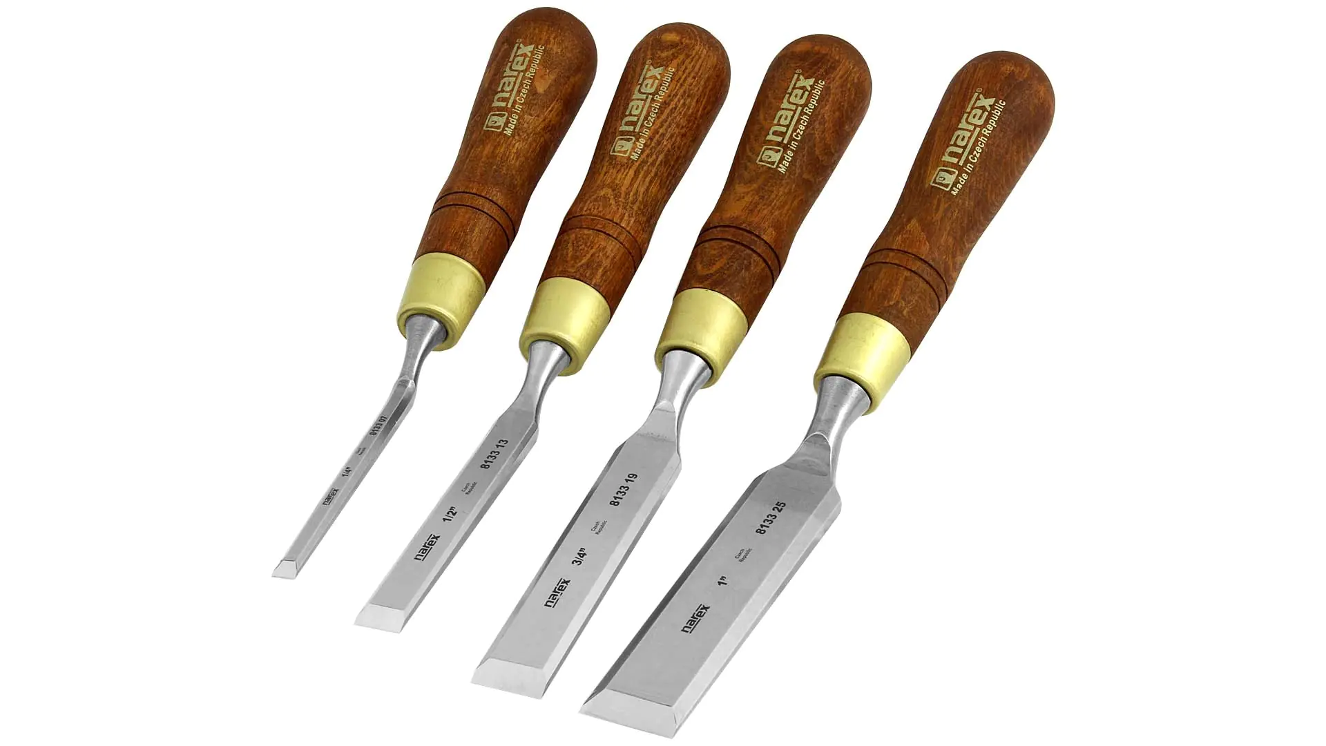 NAREX Stufenstechbeitel mit gerader Schneide WOOD LINE PLUS