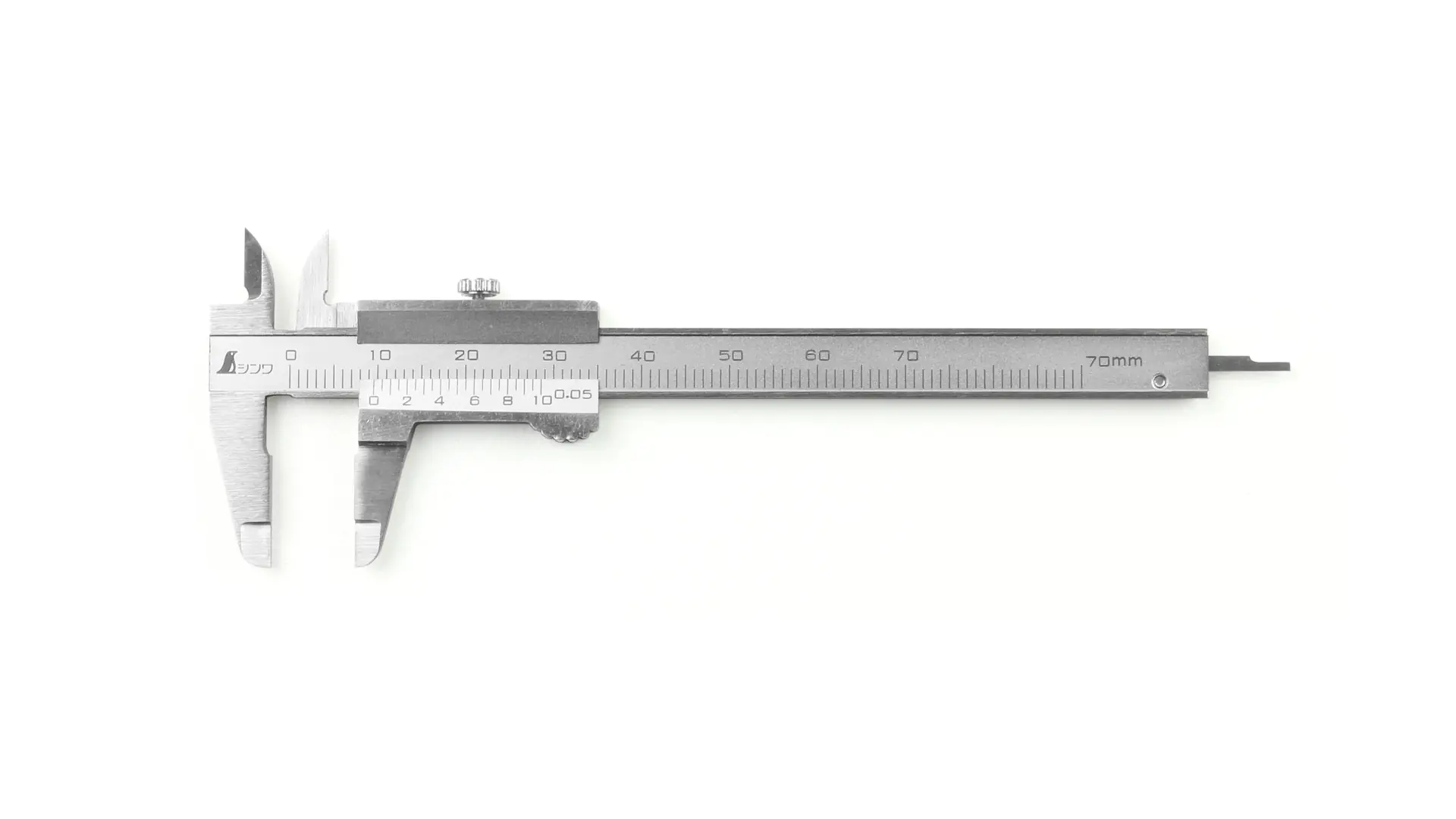 SHINWA Mini-Taschenmessschieber 70 mm