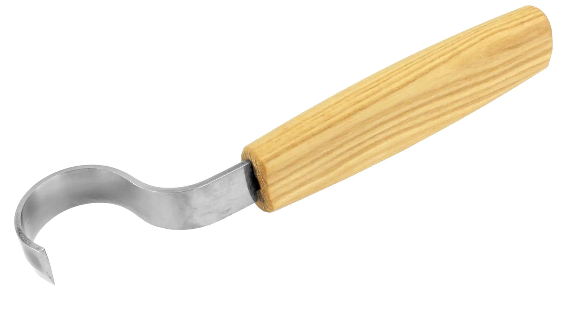 Schnitzmesser gebogen für Rechtshänder 30 mm BEAVERCRAFT Schnitzmesser gebogen für Rechtshänder 30 mm BEAVERCRAFT