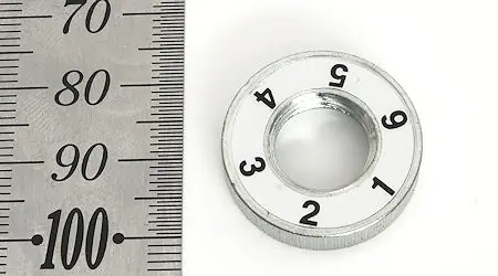 US-105-N Einstellring mit Skala passend pos. 66 fuer US-105 TORMEK T7 und T3