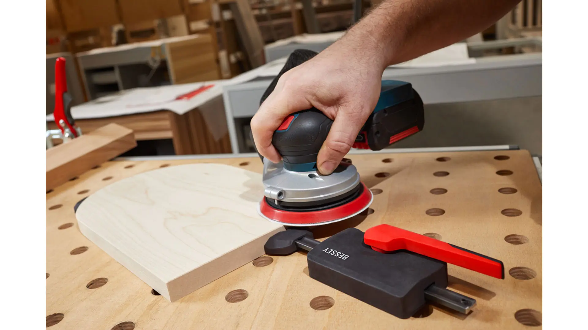Waagrecht-Niederzugspanner für Multifunktionstische WNS SET MFT BESSEY Waagrecht-Niederzugspanner für Multifunktionstische WNS SET MFT BESSEY
