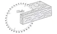 Kreissaegeblatt Low Noise HW D=250mm d=30mm B=3.2mm c=2.2mm Z=40 Wechselzahn KLEIN Kreissaegeblatt Low Noise HW D=250mm d=30mm B=3.2mm c=2.2mm Z=40 Wechselzahn KLEIN