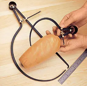 Veritas Dickenmeßgerät Länge 228 mm Veritas Dickenmeßgerät Länge 228 mm