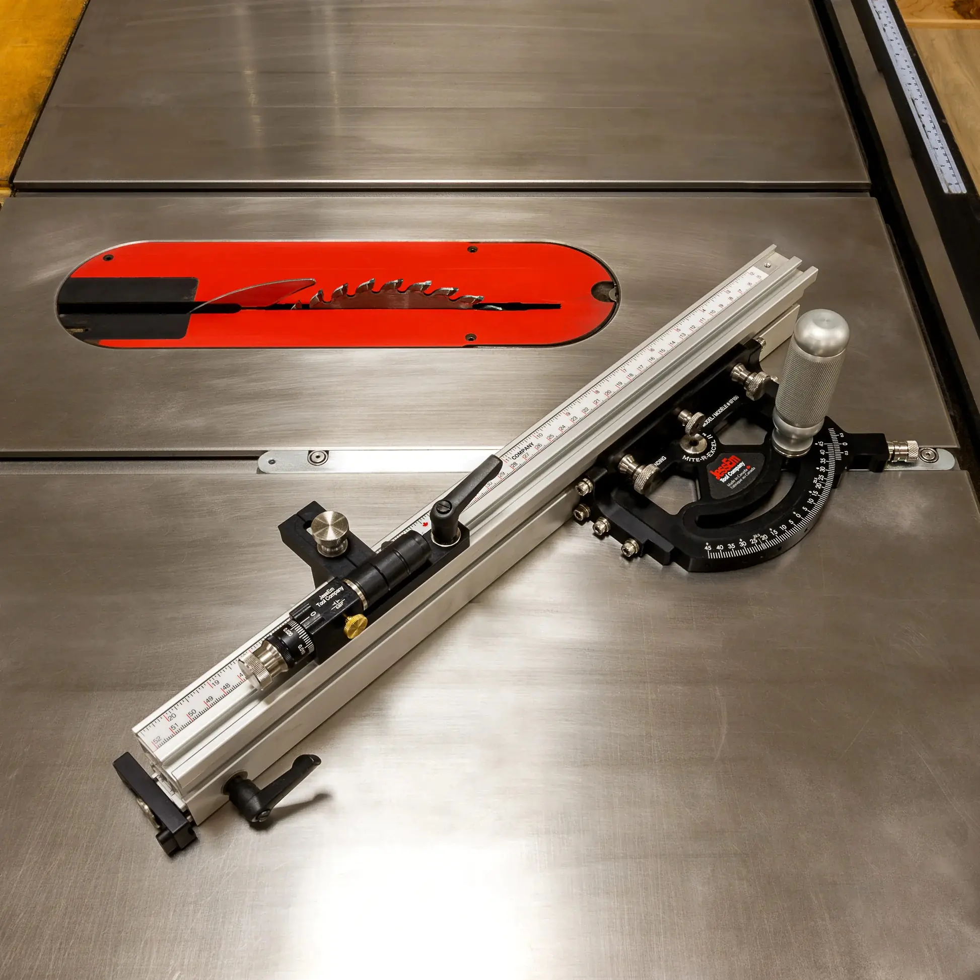 MITER EXCEL II Ablaenganschlag JESSEM mit Feinseinstellung