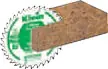Extra dünne professionelle Kreissägeblätter HW D=160mm d=20mm B=1.8mm c=1.3mm Z=24 KLEIN Extra dünne professionelle Kreissägeblätter HW D=160mm d=20mm B=1.8mm c=1.3mm Z=24 KLEIN