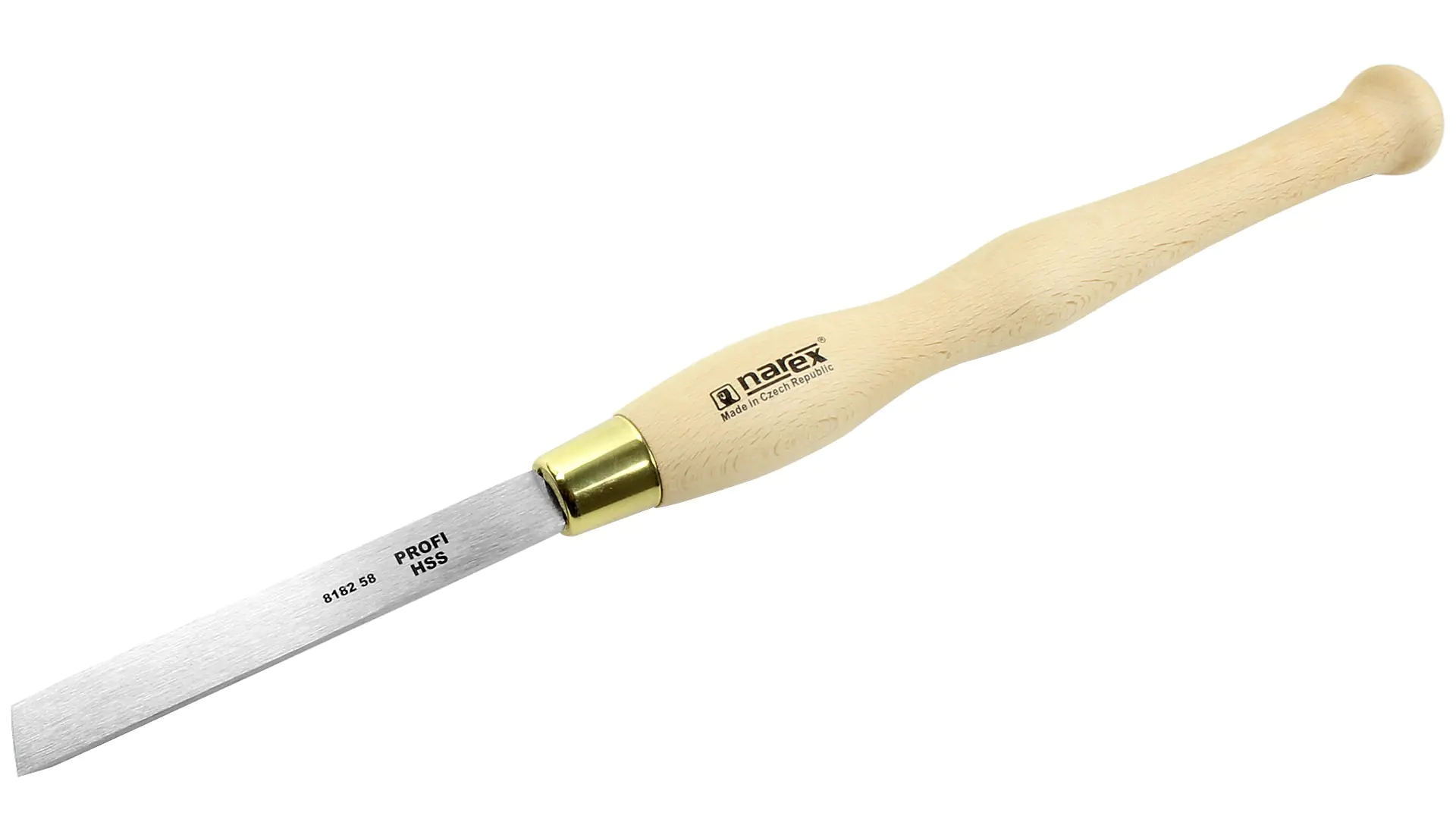 Flachstahl schräg angeschliffen links von NAREX Flachstahl schräg angeschliffen links von NAREX