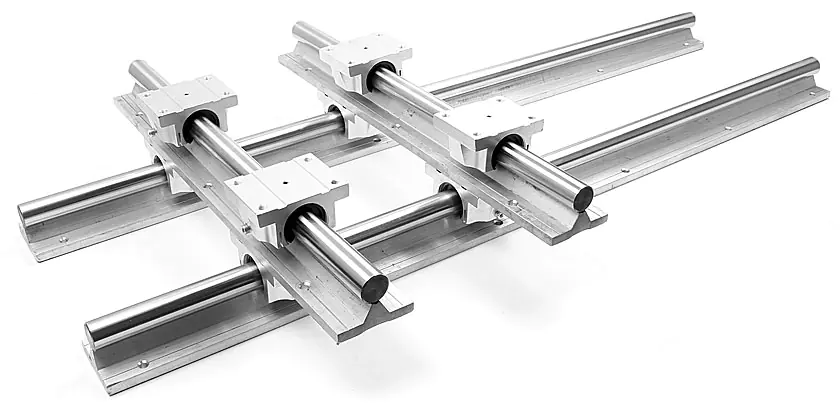 Komplettset Linearführungen und Linearwagen