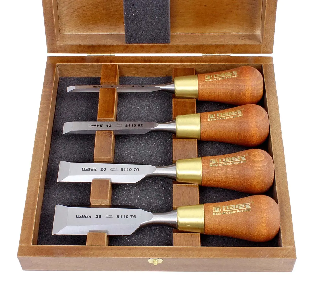 Stemmeisenset kurz WOOD LINE PLUS 4-teilig
