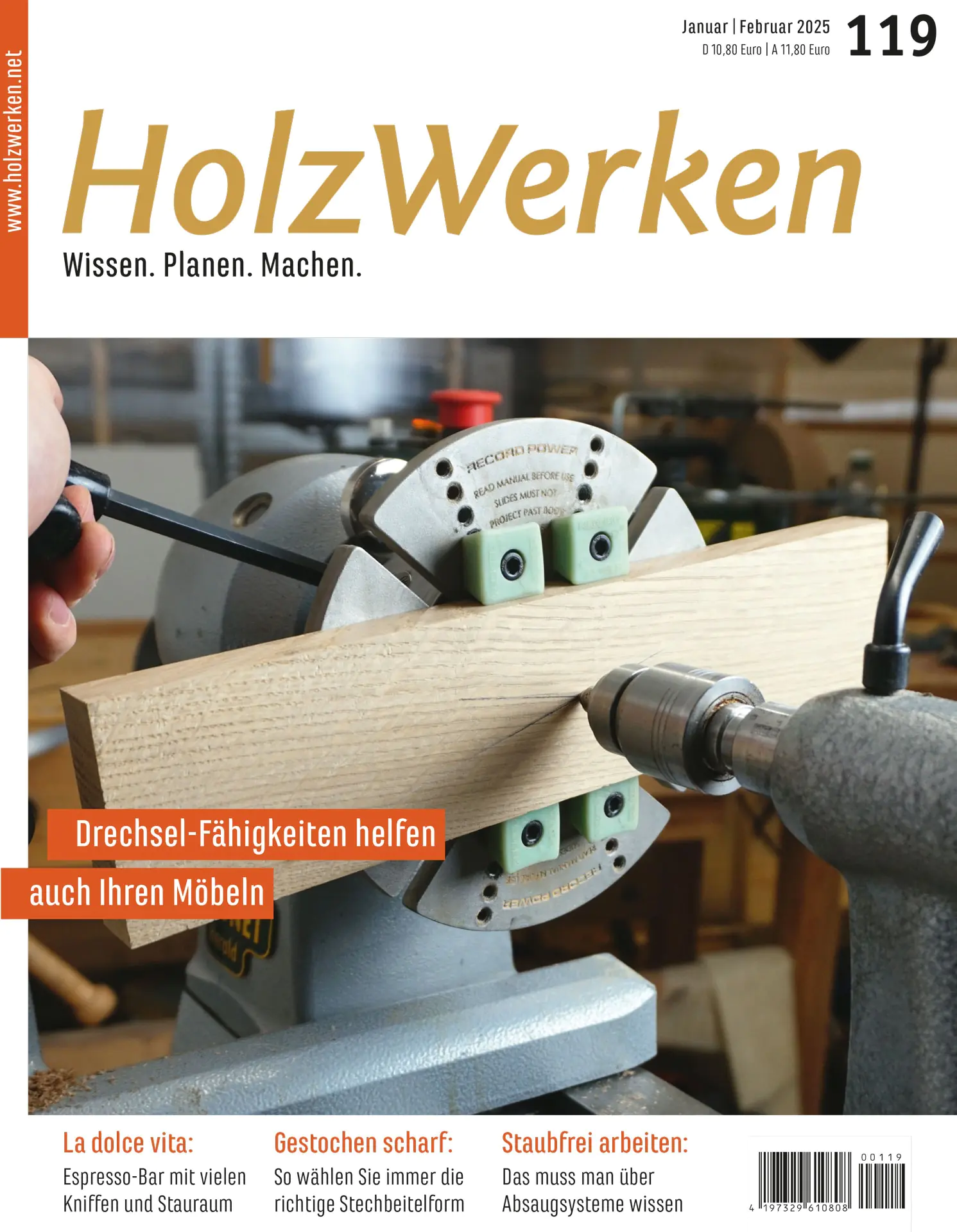 Holzwerken Ausgabe 119 Jan/Feb 2025 Holzwerken Ausgabe 119 Jan/Feb 2025