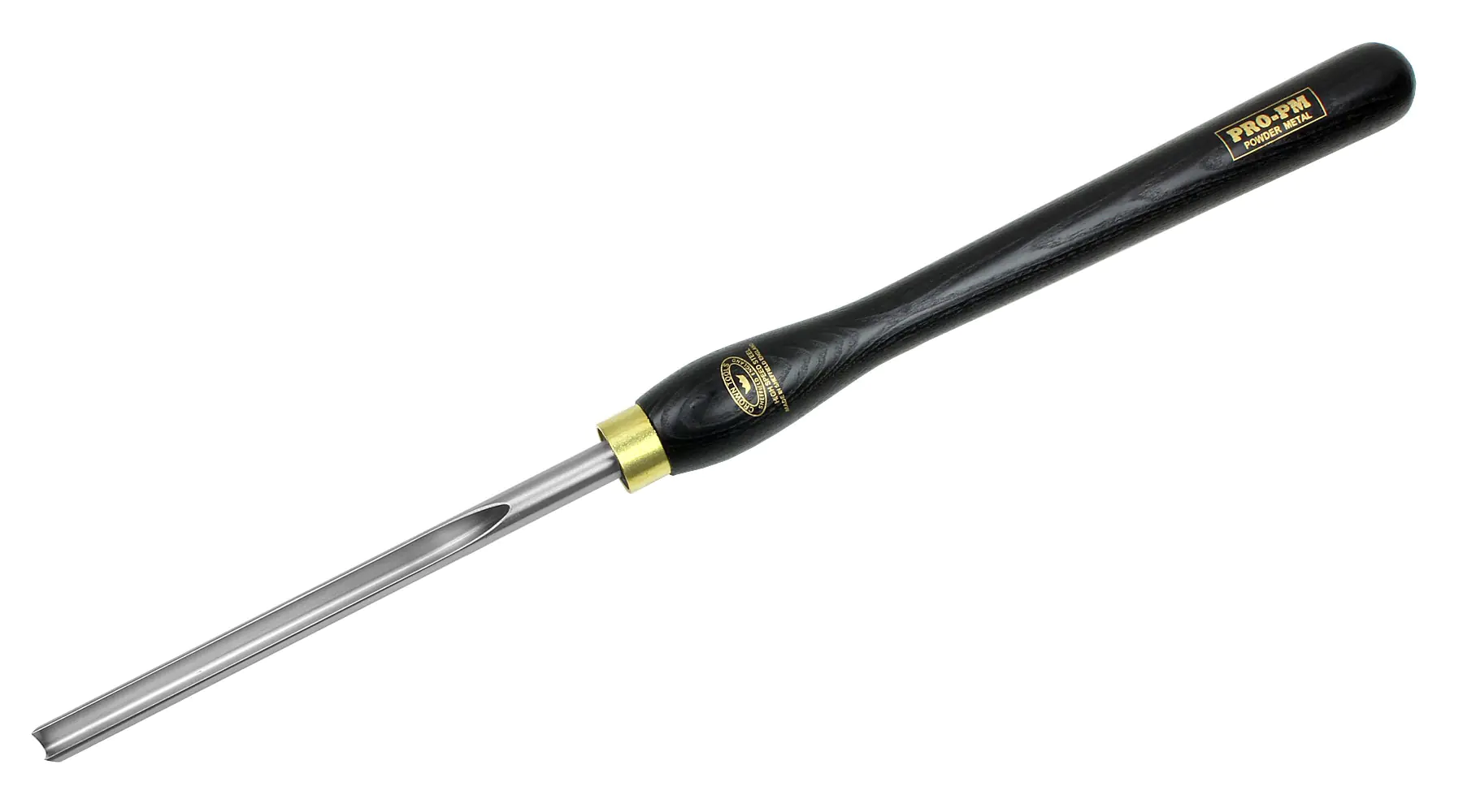 Pro-PM Schwere Schalenroehre 10 mm mit schwarzem Eschenheft 406 mm CROWN Pro-PM Schwere Schalenroehre 10 mm mit schwarzem Eschenheft 406 mm CROWN