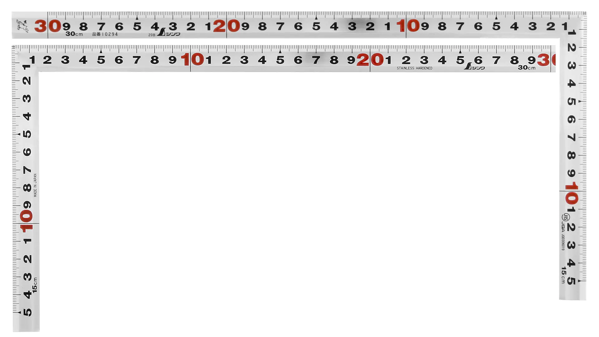 Japanischer Zimmermannswinkel flexibel 30 cm SHINWA Japanischer Zimmermannswinkel flexibel 30 cm SHINWA