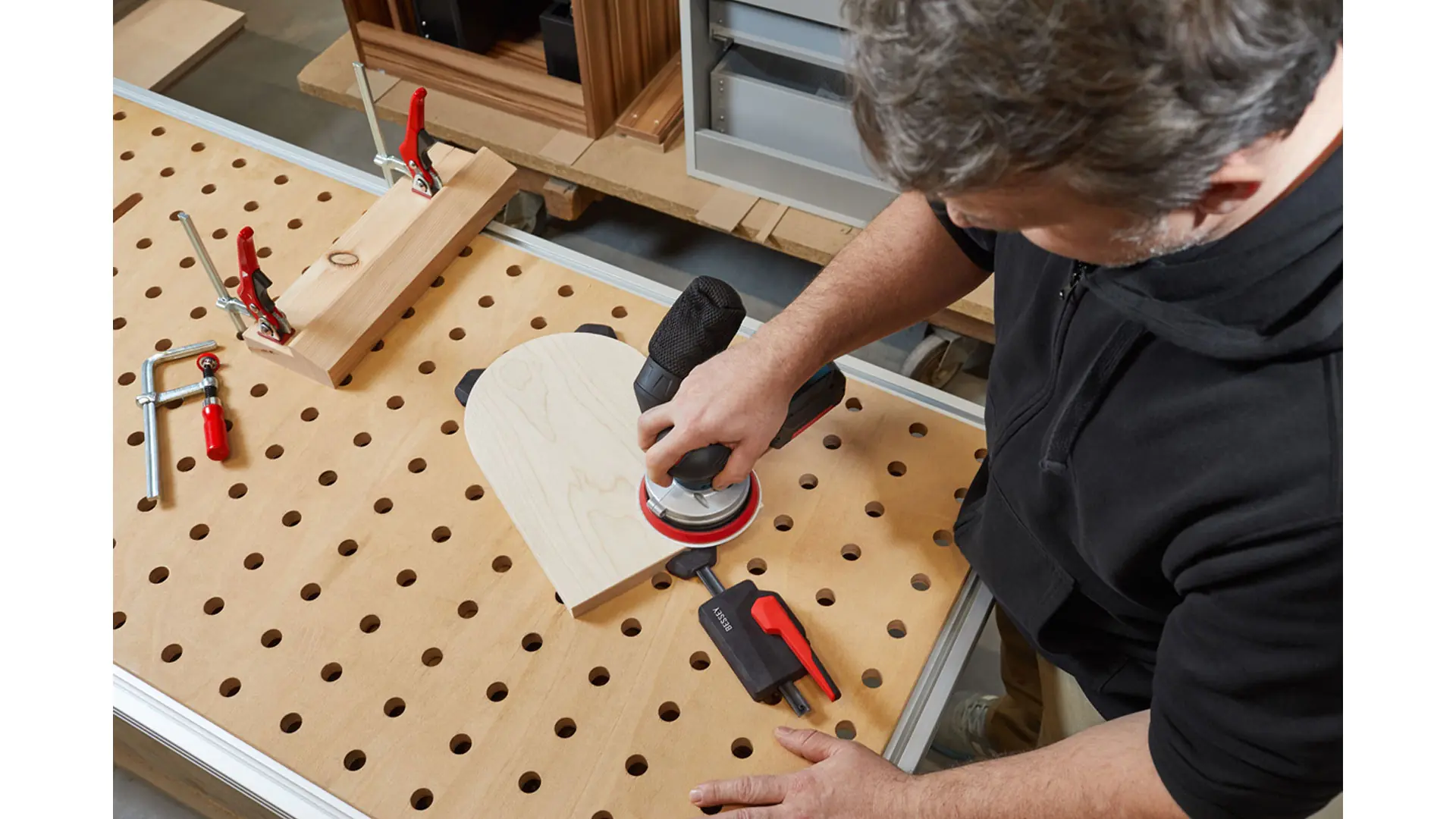 Waagrecht-Niederzugspanner für Multifunktionstische WNS SET MFT BESSEY Waagrecht-Niederzugspanner für Multifunktionstische WNS SET MFT BESSEY