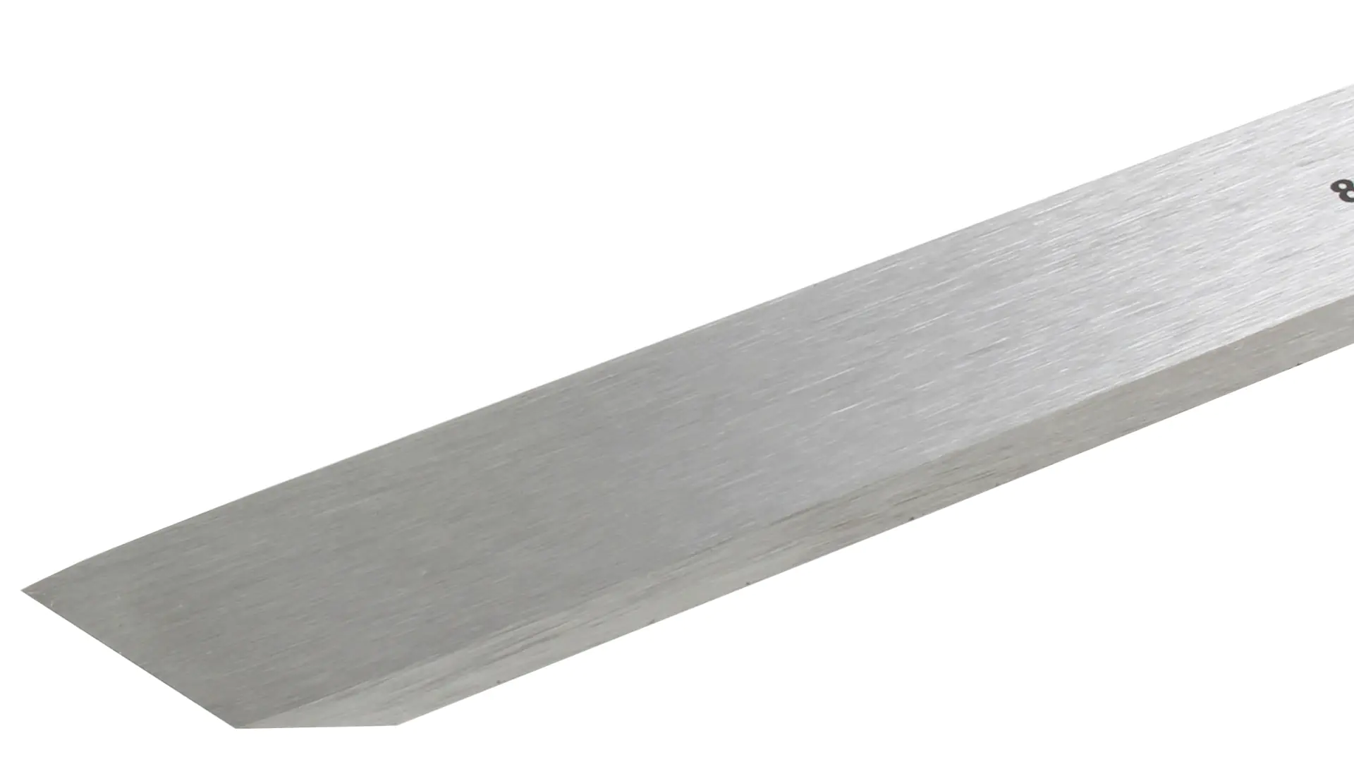 Flachstahl schräg angeschliffen rechts von NAREX Flachstahl schräg angeschliffen rechts von NAREX