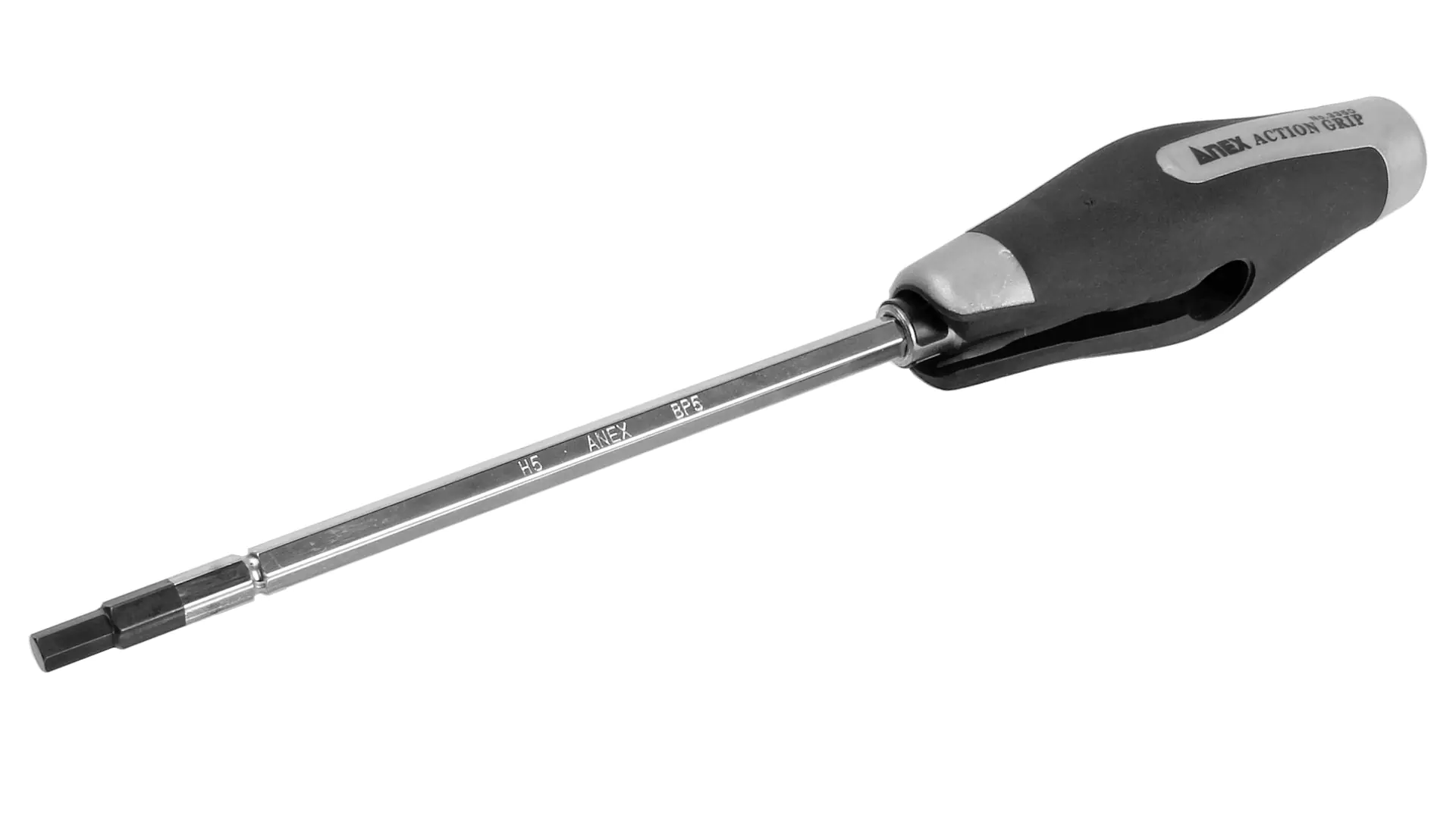 Super Action Grip Schraubendreher mit 6 Hex Bits ANEX Super Action Grip Schraubendreher mit 6 Hex Bits ANEX