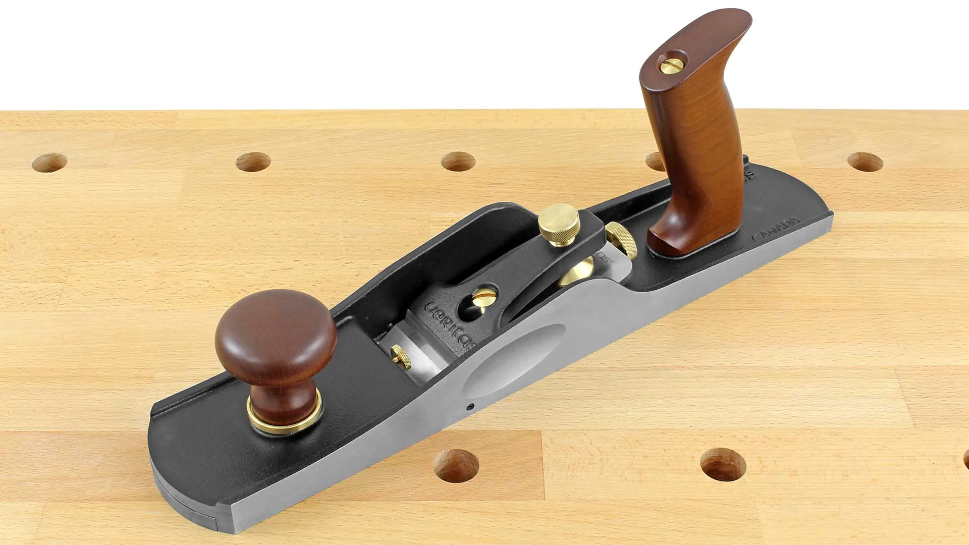 Flachwinkel-Bankhobel (Low Angle Jack Plane) mit A2 Eisen