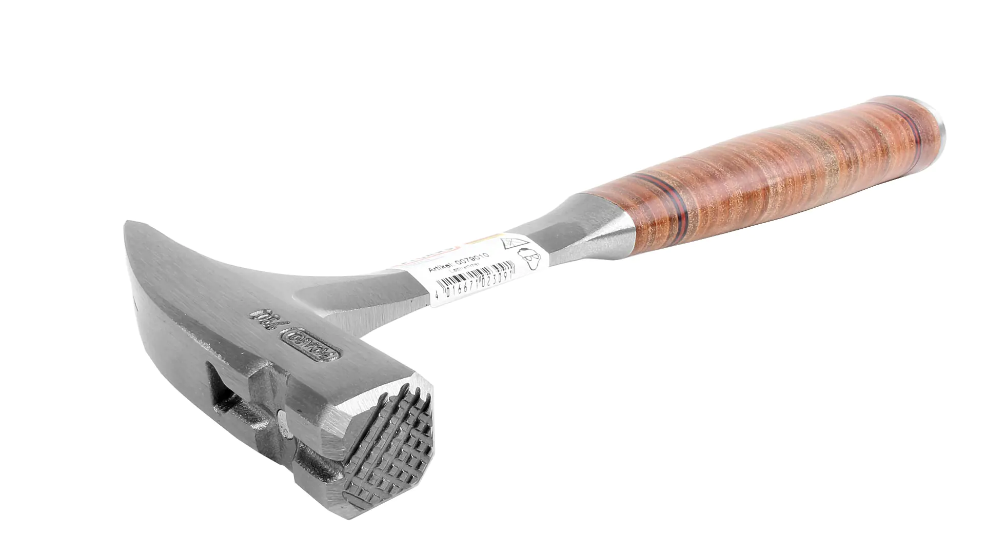 Latthammer 600 g mit magnetischem Nagelhalter und Ledergriff geraut PICARD Latthammer 600 g mit magnetischem Nagelhalter und Ledergriff geraut PICARD