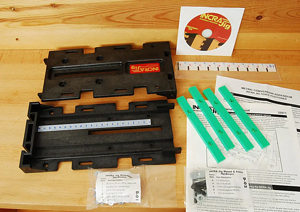 Original INCRA Jig - METRISCHE Version Original INCRA Jig - METRISCHE Version