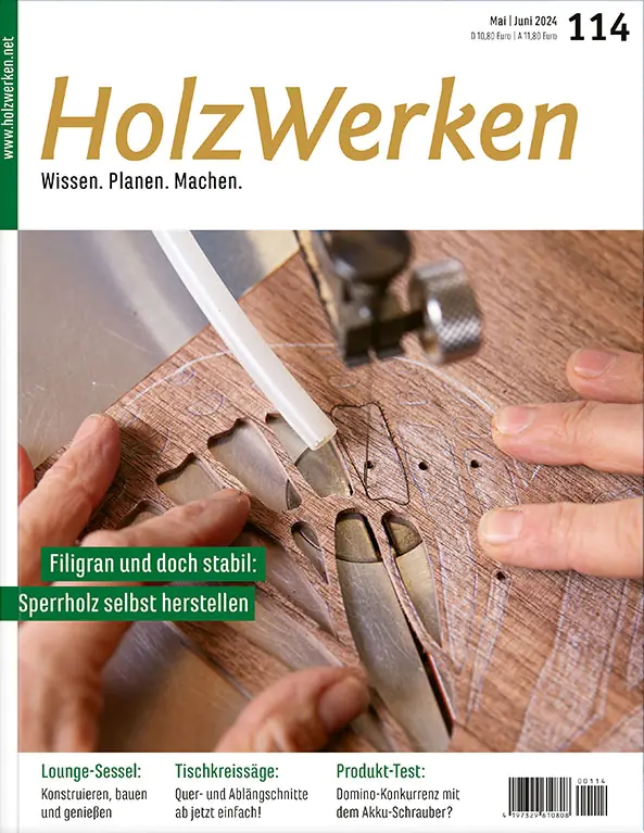 Zeitschrift Holzwerken 114