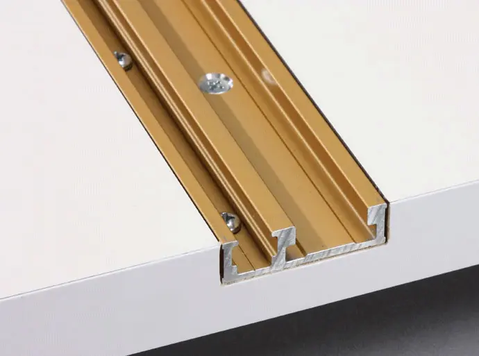 INCRA T-Nut-Schiene/Miter Channel als Kombination