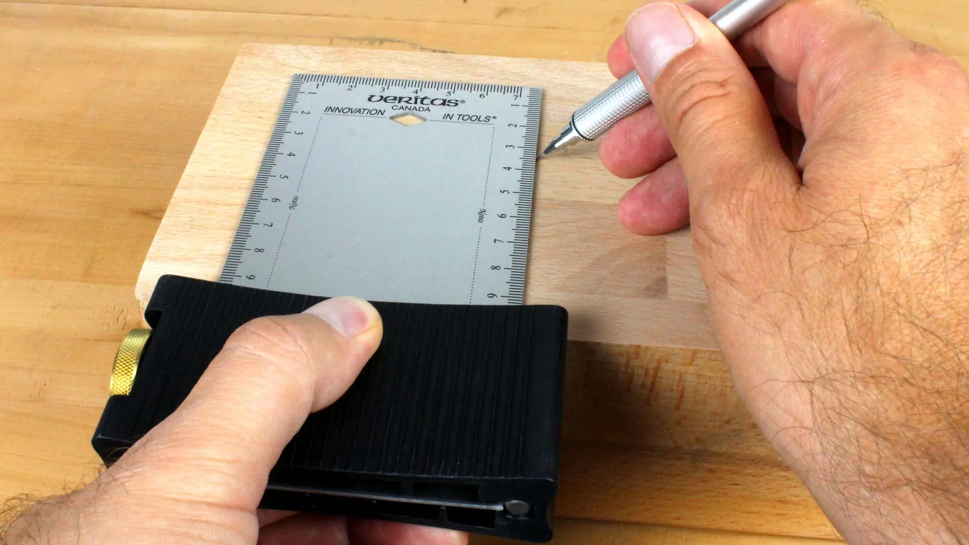 Verschiebbarer Anschlagwinkel (Sliding Square Metric) VERITAS Verschiebbarer Anschlagwinkel (Sliding Square Metric) VERITAS