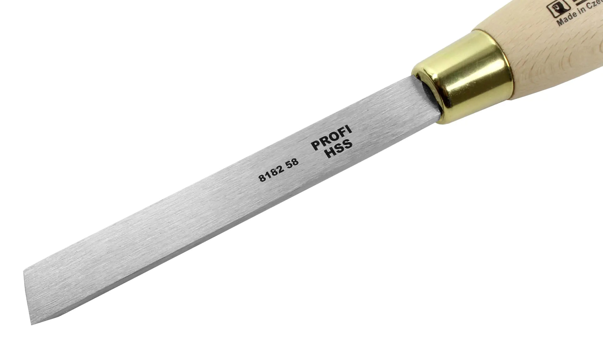 Flachstahl schräg angeschliffen links von NAREX Flachstahl schräg angeschliffen links von NAREX