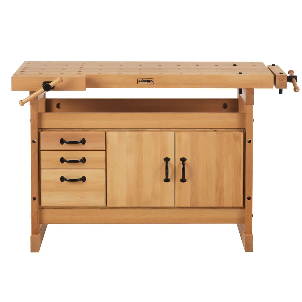 Hobelbank Nordic Pro 1400 mit Schrank SM 03
