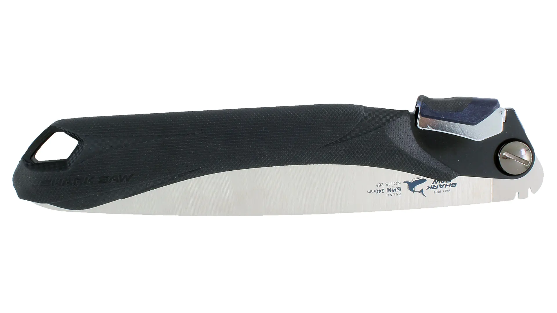 Japanische Klappsaege grobe Zaehne fuer Gruenholz Blattlaenge 240 mm NEOCUT / SHARK SAW Japanische Klappsaege grobe Zaehne fuer Gruenholz Blattlaenge 240 mm NEOCUT / SHARK SAW
