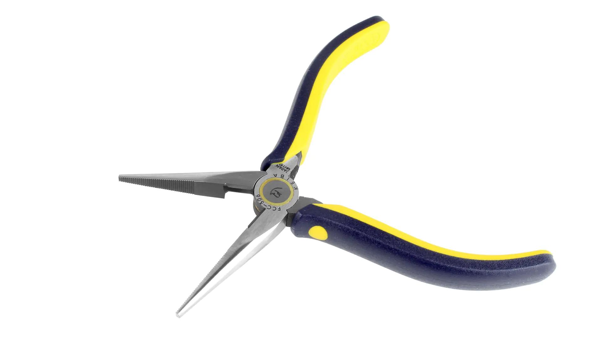 KEIBA Flachrundzange mit 2-Komponentengriff High Grade Serie KEIBA Flachrundzange mit 2-Komponentengriff High Grade Serie