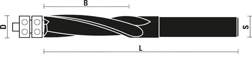 VHW Spiralbündigfräser mit doppeltem Kugellager