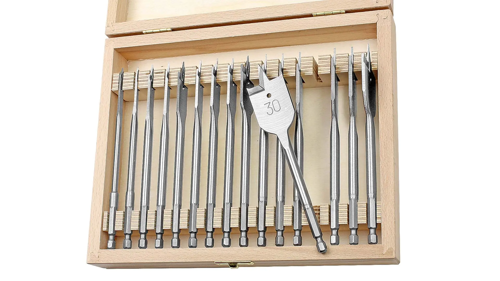 Flachbohrer Set, 16 teilig Flachbohrer Set, 16 teilig